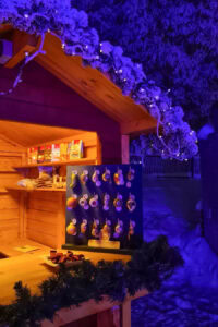 Adventszauber im Golfkletterpark Oberhof, kleiner Weihnachtsmarkt