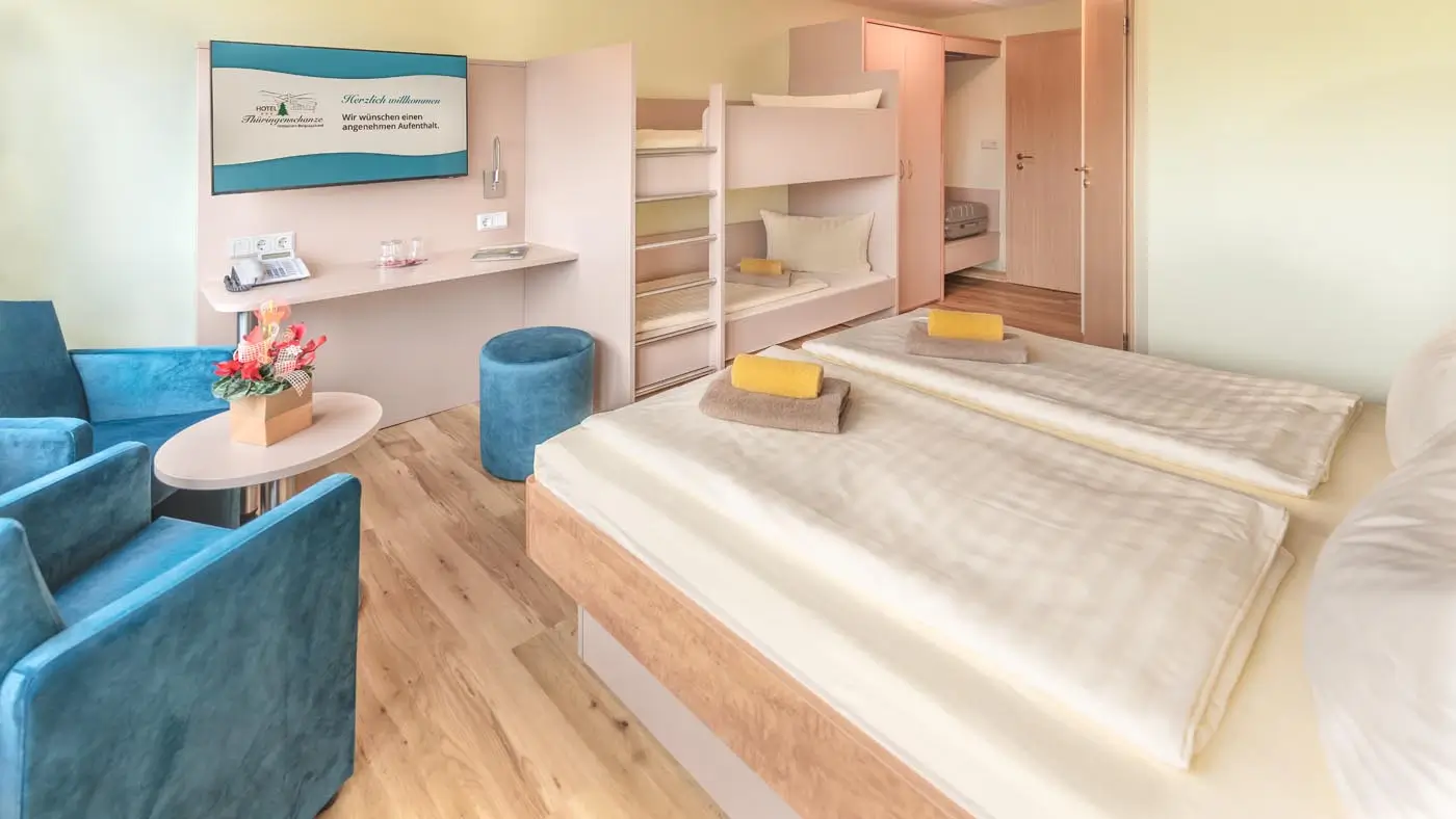 Hotel Thüringenschanze Economy Familienzimmer 2024