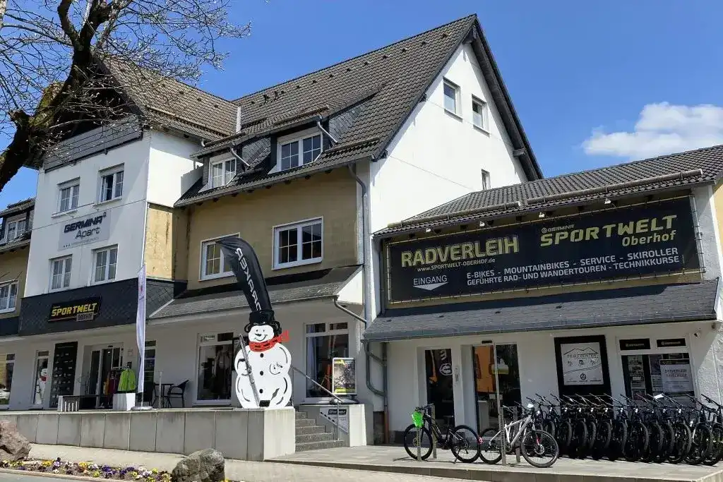 Sportwelt Oberhof, GERMINA Sportwelt Oberhof, GERMINA, Verleih & Verkauf, Hotel Tipp