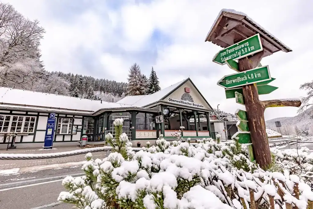 Thüringer Bergbahn, Ausflugstipp Hotel Thüringenschanze Oberhof