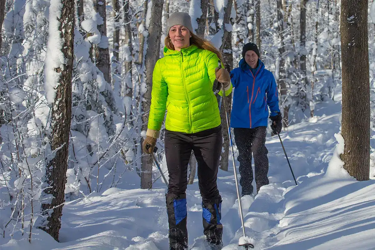 Winter Wandern im Wald, Hotel Tipp Oberhof